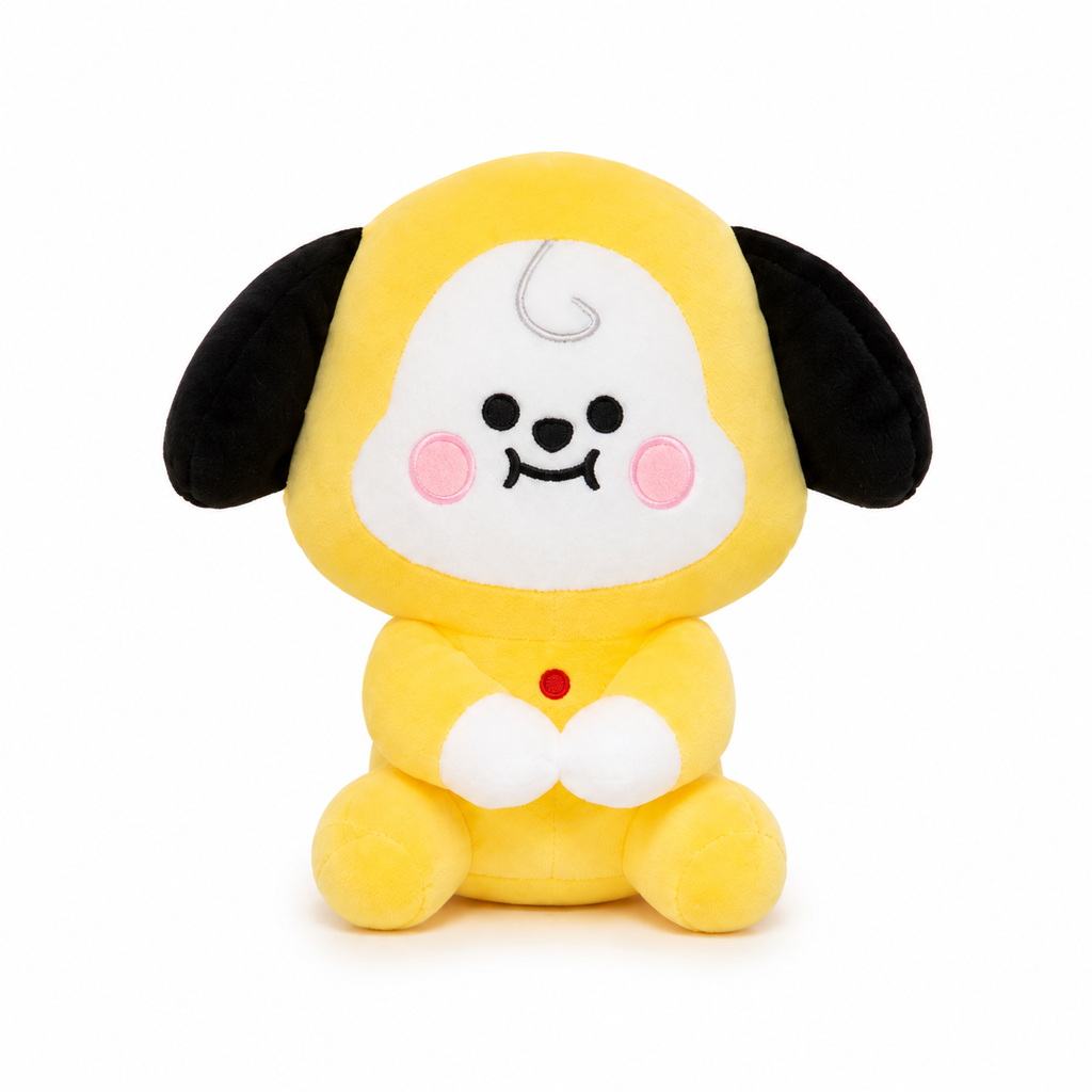 BT21 Plush Toy, 8" Baby Chimmy Puppy (BTS Jimin)