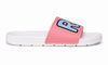 BT21 Outdoor Slide Slippers, Open Toed - Pink/White RJ