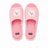 BT21 Plush Indoor/Outdoor House Slippers, Open Toed - Pink Cooky