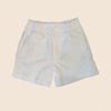UNISEX Toddler and Mini French Terry Play Shorts w/Pockets, White