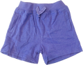 UNISEX Toddler and Mini French Terry Play Shorts w/Pockets, Purple Blue