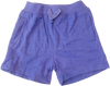 UNISEX Toddler and Mini French Terry Play Shorts w/Pockets, Purple Blue