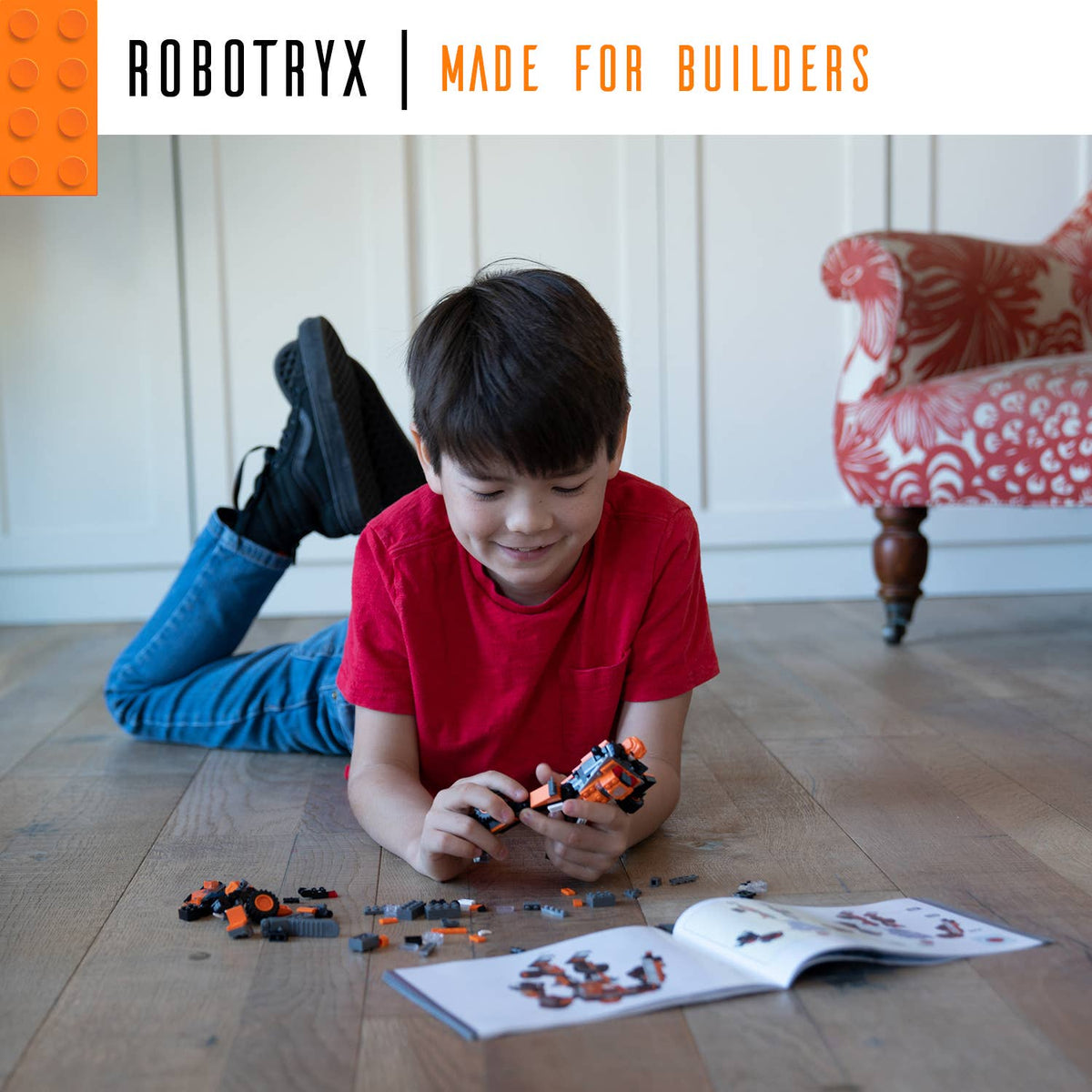 3-in-1 robot building block set, Tangryp, view 3