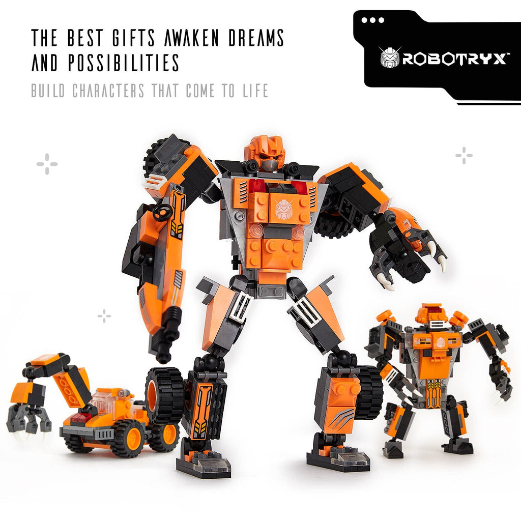 3-in-1 robot building block set, Tangryp, view 7