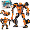 3-in-1 robot building block set, Tangryp, front view