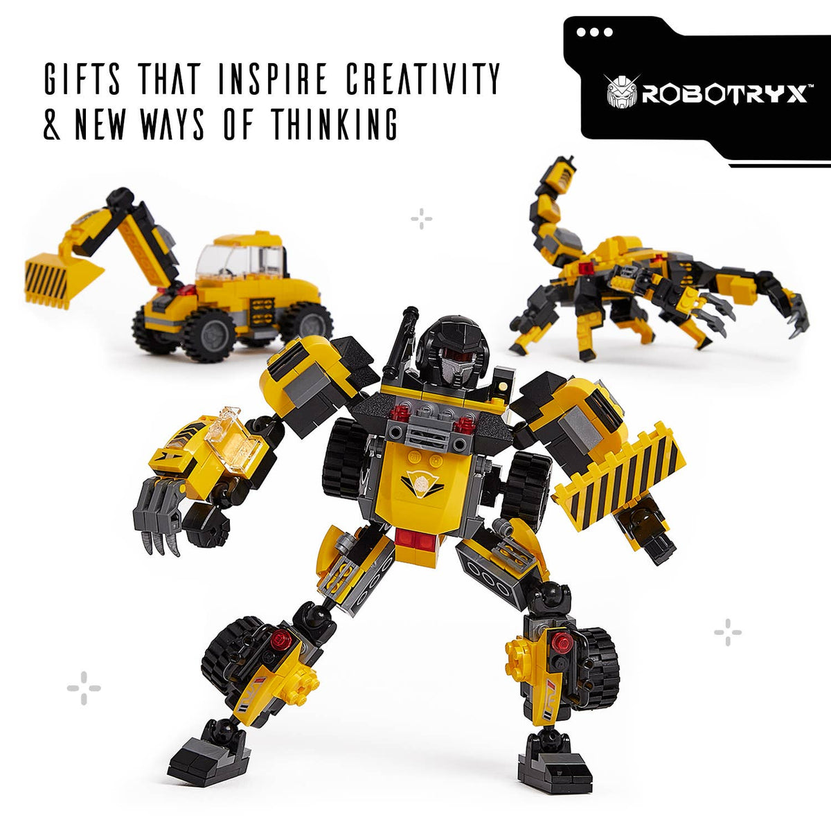 3-in-1 robot building block set, Zakarpian, view 7