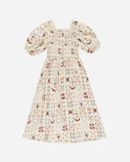 Rylee + Cru Mini Girls Della Dress - Folklore