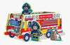 3D Puzzle and Play Set - Fire Truck