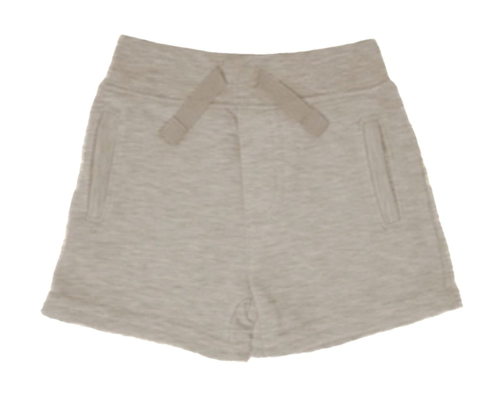 Kids French terry play shorts, sand