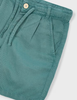 3202 Mini Boy Linen Bermuda Shorts - Seaweed