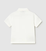 1109 Toddler Boy Eco-Cotton S/S Polo Shirt - Cream
