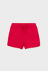 603 Toddler Girls Eco-Cotton Chenille Shorts - Red