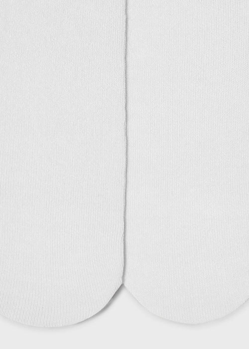 Girls Mayoral White Woven Tights
