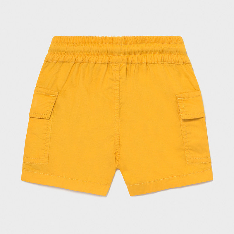 Mango Cargo Linen Bermuda Shorts, Adjustable Waistband
