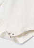 Girls Mayoral Off-White Snap Bodysuit, Eco-Friendly Snap Bodysuit