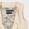 1341 Canvas Linen Vest, Mayoral Boys, Front Buttons