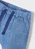 Boys Long Trousers, Front Pockets and Back Pockets,  Adjustable Drawstring, Mayoral, French Blue