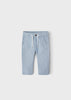 Mayoral Boys Elasticated Adjustable Waistband Pants, Long Trousers, Front Functional Pockets, Textured Linen Pants, Front