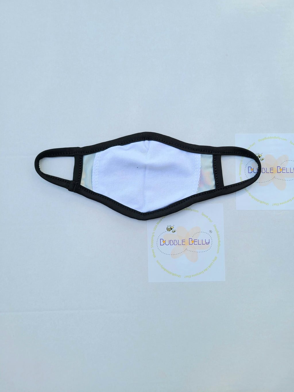 kids size face mask for 2 year old up to 7 years, flower, cloth washable with filter insert