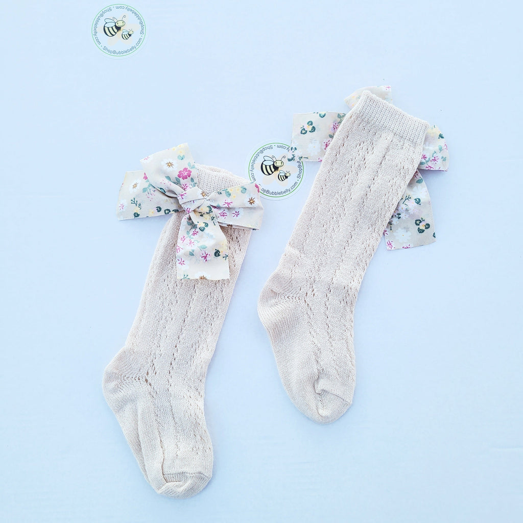 Knit Knee-hi socks for babies and toddlers