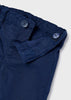 Mayoral Navy Blue Pants with Front Button Fastening