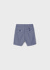Boys Mayoral Tailored Linen Bermuda Shorts, Back Pockets, Back, Blue