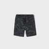 Mayoral Boys Soft Denim Camouflage Shorts, Adjustable Waistband, Bermuda Shorts, Functional Front Pockets