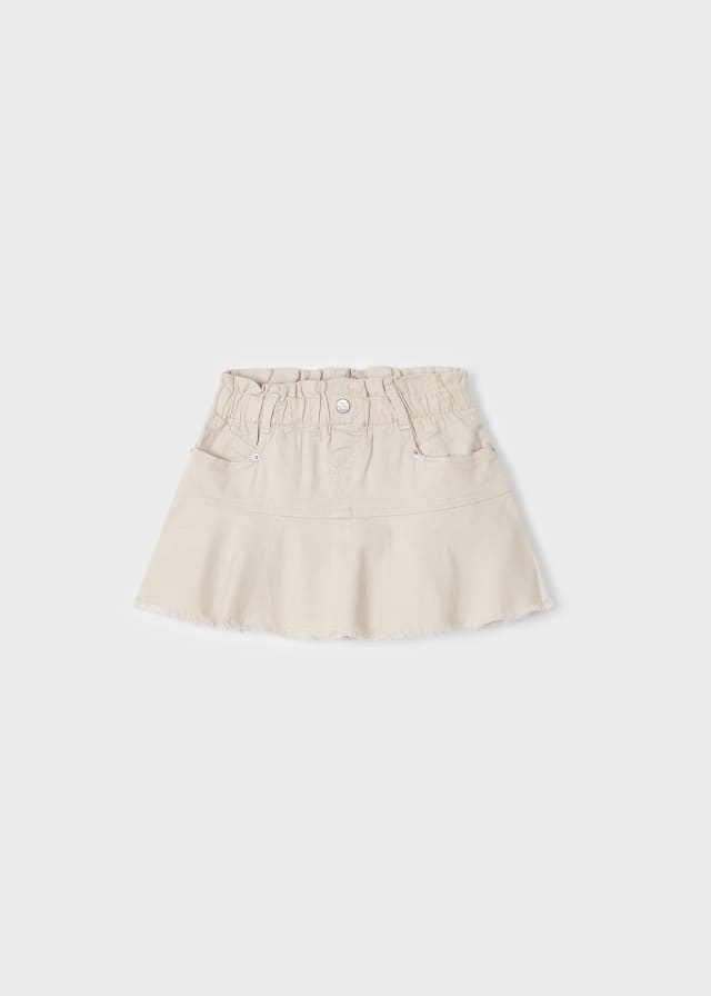 3902 Twill Skirt, Oat front