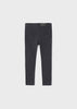 Girls Dark Gray Basic Fleece Pants, Back Pockets, Elasticated Waistband, Mayoral