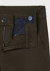 Chocolate Basic Chino Pants, Boys Mayoral, Zip and Button Fastening