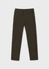 Mayoral Boys Chocolate Basic Chino Pants, Two Front Pockets, Zip and Button Fastening, Front