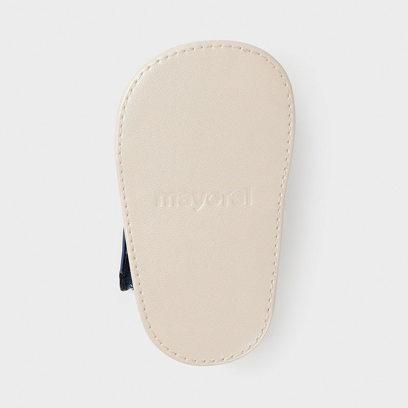 9408 Navy Butterflies, Soft Sole Sandals 
