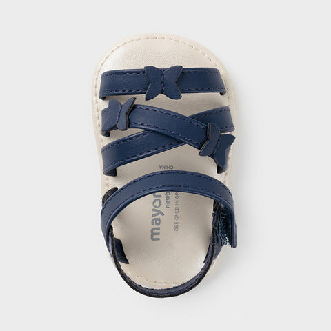 9408 Mayoral Girls Navy Butterfly Sandals