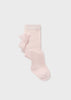 Mayoral Girls Baby Pink Ruffled Tights, Front, Elasticated, Socks