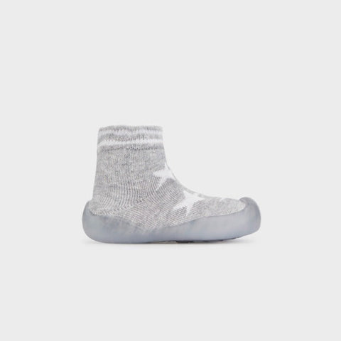 9516 Mayoral Sock Shoe, Non-Slip Rubber Sole, Grey, Unisex