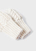 Boys Mayoral Knitted Cream Mittens/Gloves