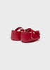  	9633 Mayoral Classic Red Mary Janes & Headband Set, Cherry Red back