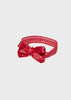  	9633 Mayoral Classic Red Mary Janes & Headband Set, Cherry Red headband