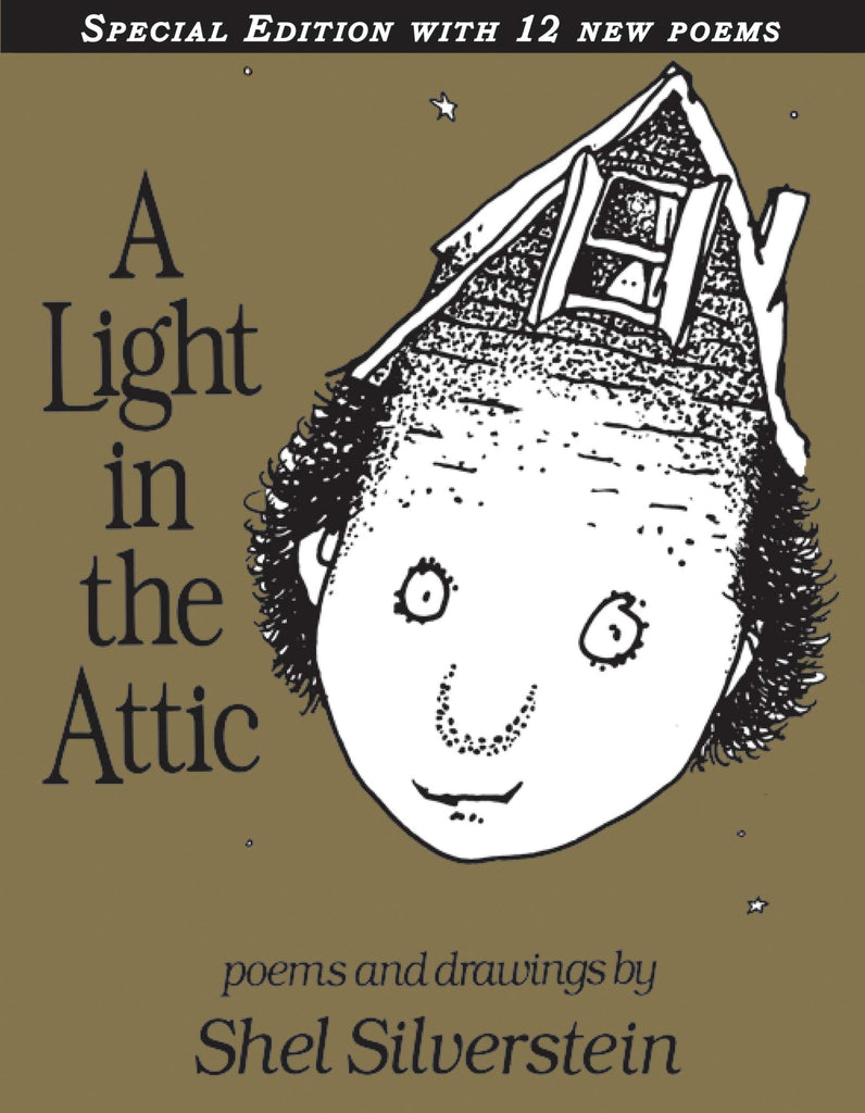 A Light in the Attic Poetry Book, Poems and Drawing by Shel Silverstein, Special Edition