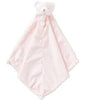 Pink Bear security blanket, animal lovie blankie for babies and toddlers