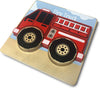 Eco-friendly Chunky Wooden Puzzle, Fire Truck