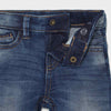 1586 Denim Eco-Friendly Jeans, Comes with Front Snap Button