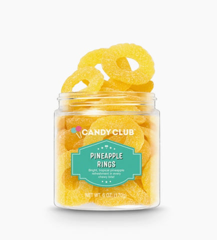 Candy Club Gourmet Treats - Pineapple Gummy Rings