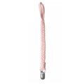 Handmade Braided Universal Teether/Pacifier Clip - Pink