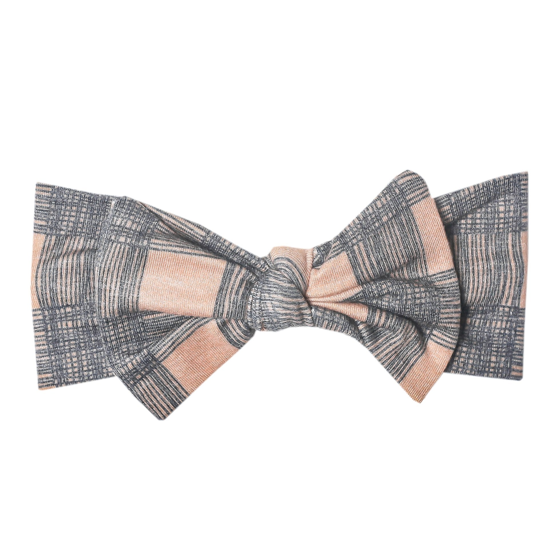 Copper Pearl Bow Headband Headwrap, Billy