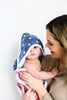 4th of July Patriot Hooded Towel, Copper Pearl Soft Knit Towel, Hooded with Front Pockets