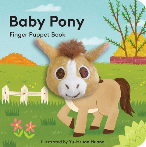 Finger Puppet Board Book Baby Pony
