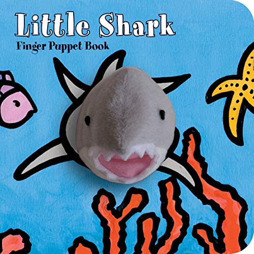 Finger Puppet Board Book Little Shark cover