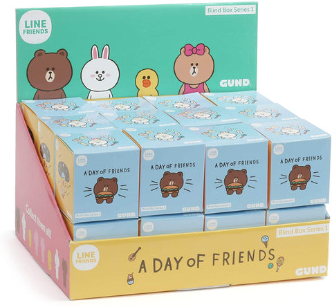 Line Friends Official Blind Box Series 1, A Day With Friends (Favorite Things)