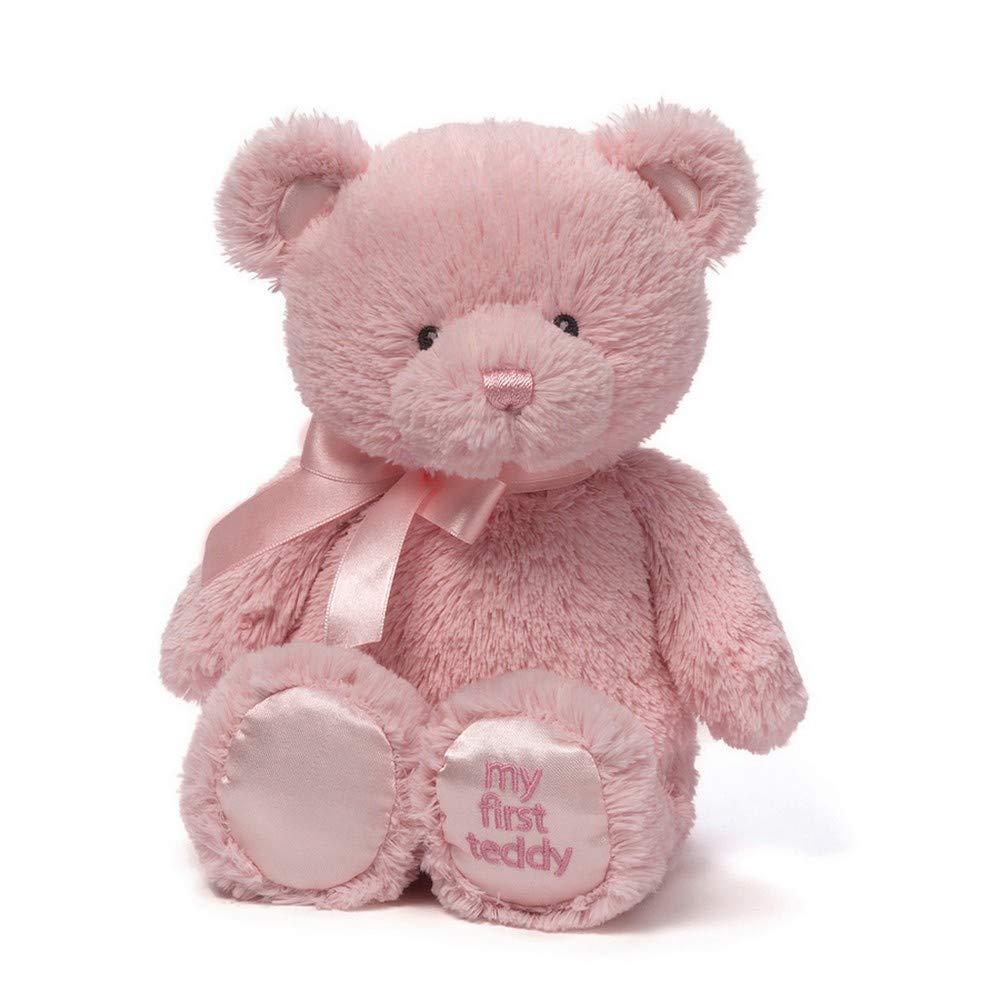 Gund, My 1st Teddy Bear Plush Toy, 18" - Soft Pink